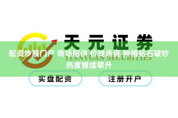 配资炒股门户 商场招供 价钱亲民 种植钻石破钞热度握续攀升