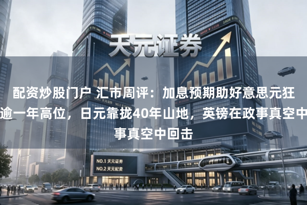 配资炒股门户 汇市周评：加息预期助好意思元狂飙至逾一年高位，日元靠拢40年山地，英镑在政事真空中回击